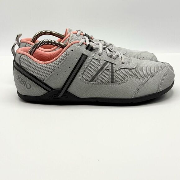 Xero Shoes Prio Running and Fitness Shoe Light Gray Coral - Women’s US 11.5 - Picture 1 of 12